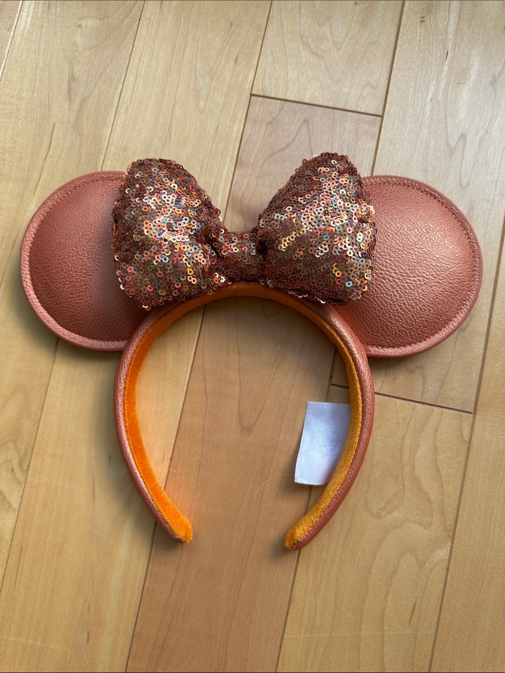 Disney Park Peach Punch Ear Headband - Peach Gold